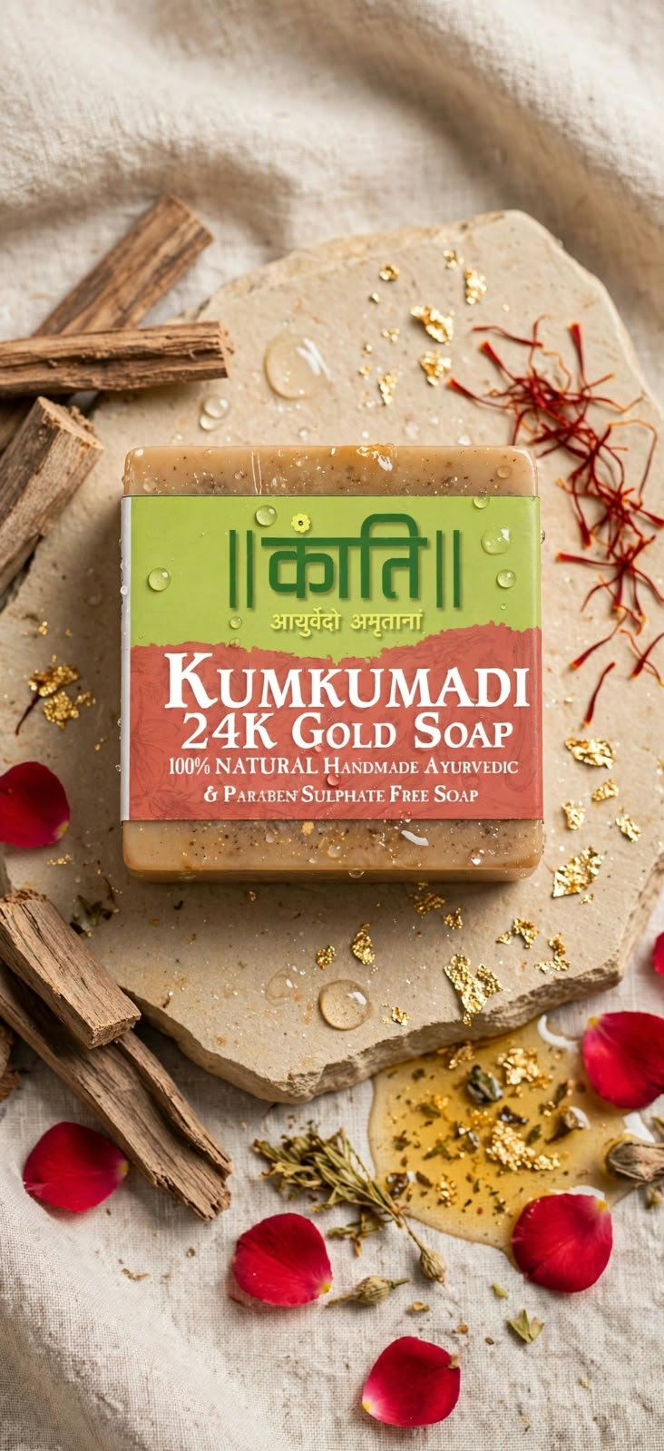 Kumkumadi 24k Gold Soap